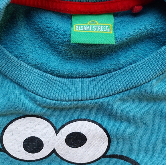 Next Cookie Monster sweatshirt - Picture 11 of 16
